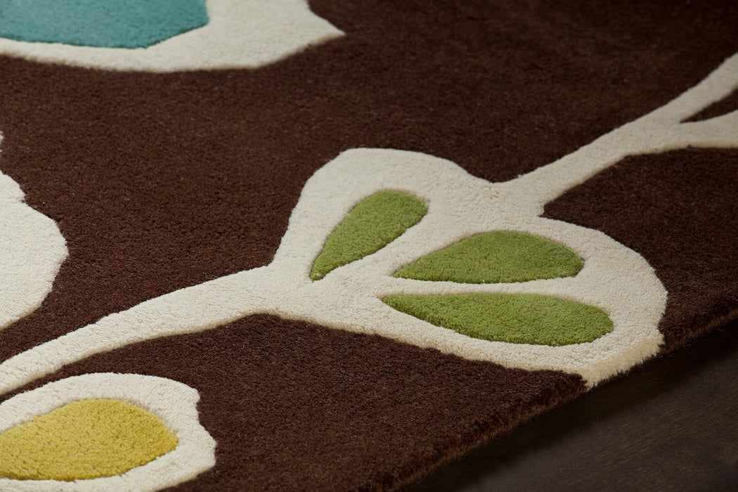 Wool 21608 Area Rug Textured 4