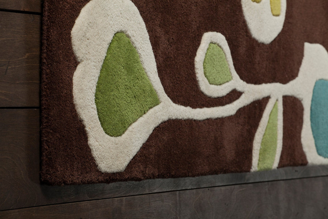 Wool 21608 Area Rug Textured 5