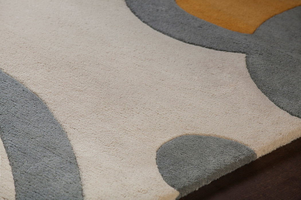 Wool 21625 Area Rug Textured 4