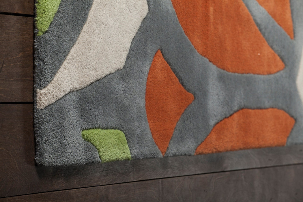 Wool 21625 Area Rug Textured 5