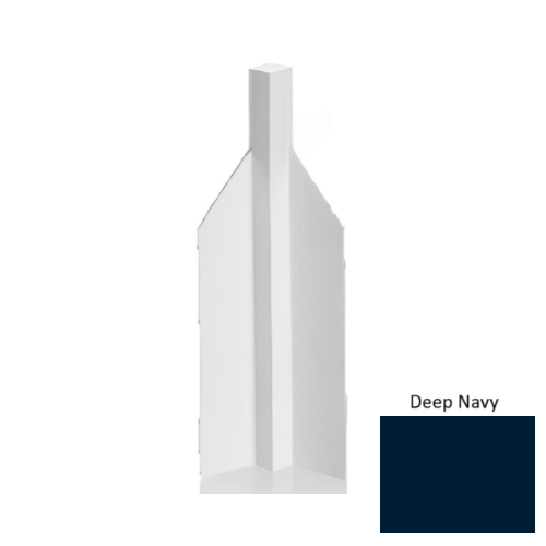 Deep Navy Rubber Inside Micro Corner Satin 1