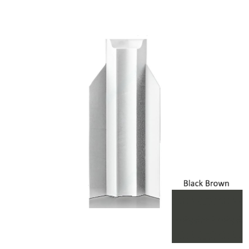 Black Brown Rubber Inside Corner Block Satin 1