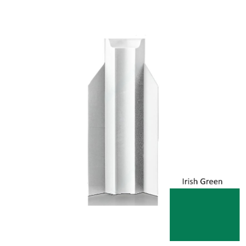 Irish Green Rubber Inside Corner Block Satin 1