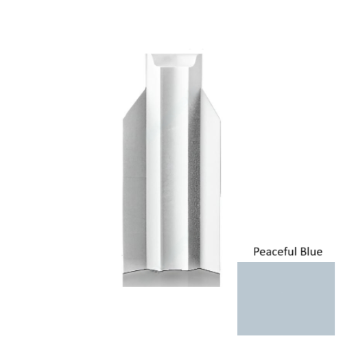 Peaceful Blue Rubber Inside Corner Block Satin 1