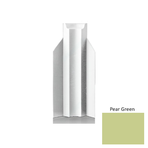 Pear Green Rubber Inside Corner Block Satin 1