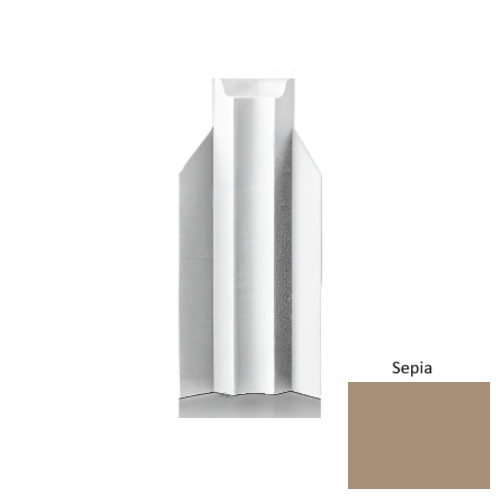 Sepia Rubber Inside Corner Block Satin 1
