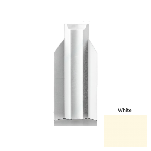 White Rubber Inside Corner Block Satin 1