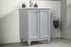 Isabel Wood Grey Bathroom Vanity Grey 3