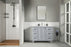 Isabel Wood Grey Bathroom Vanity Grey 2