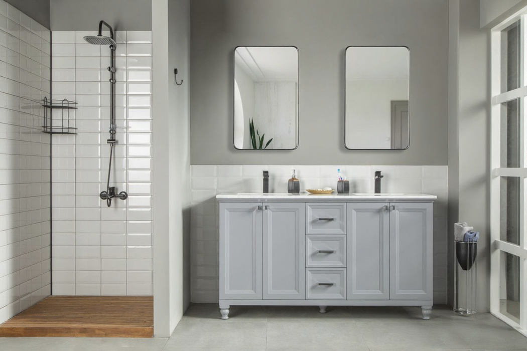 Isabel Wood Grey Bathroom Vanity Grey 2