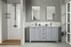 Isabel Wood Grey Bathroom Vanity Grey 2