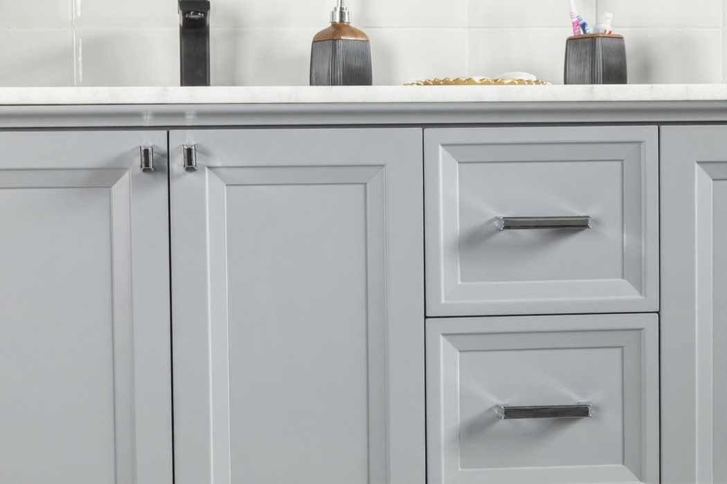 Isabel Wood Grey Bathroom Vanity Grey 4