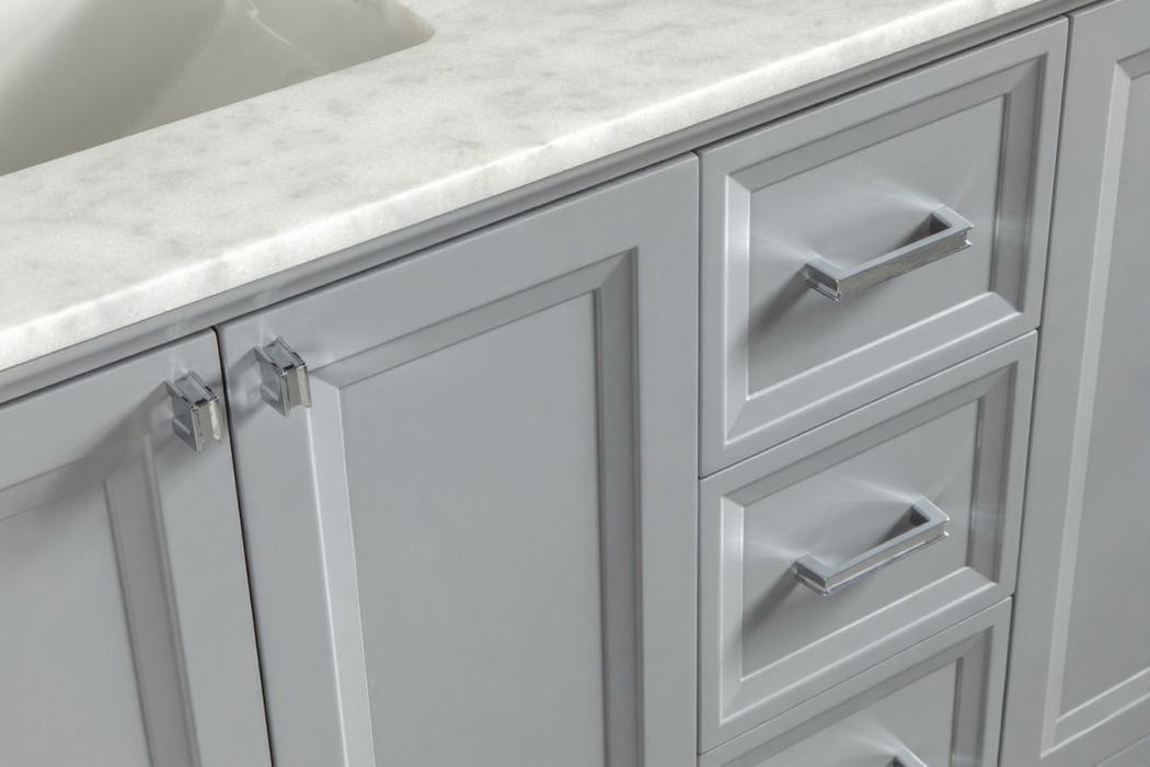 Isabel Wood Grey Bathroom Vanity Grey 5