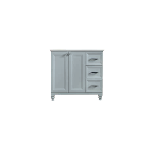 Isabel Wood Grey Bathroom Vanity Grey 1