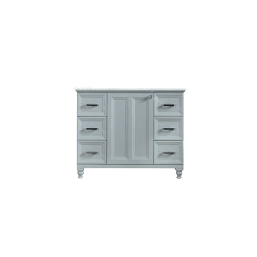 Isabel Wood Grey Bathroom Vanity Grey 1