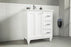 Isabel Wood White Bathroom Vanity White 3