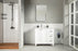Isabel Wood White Bathroom Vanity White 2