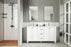Isabel Wood White Bathroom Vanity White 2