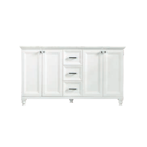 Isabel Wood White Bathroom Vanity White 1