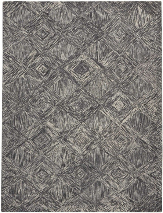 Interlock Charcoal Wool CHARC