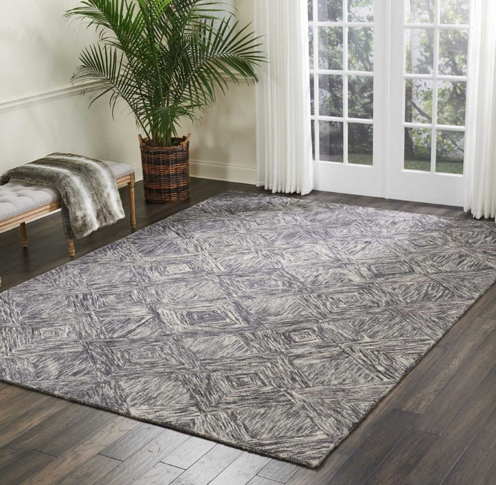Interlock Charcoal Wool CHARC
