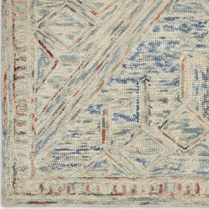 Interlock Wool Blue Multicolor BLUMT