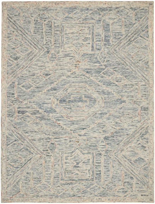 Interlock Wool Blue Multicolor BLUMT