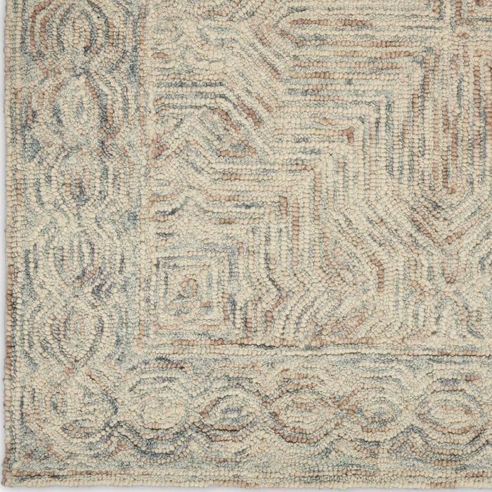 Interlock Wool Blue Ivory BLUIV