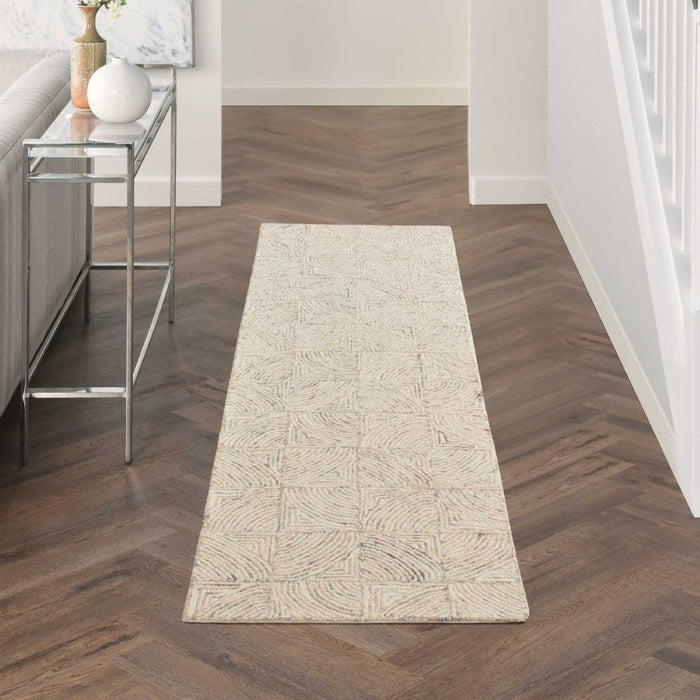 Interlock Wool Ivory Multicolor IVMTC