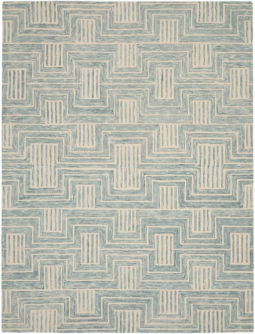 Interlock Ivory Turquoise IVTUR