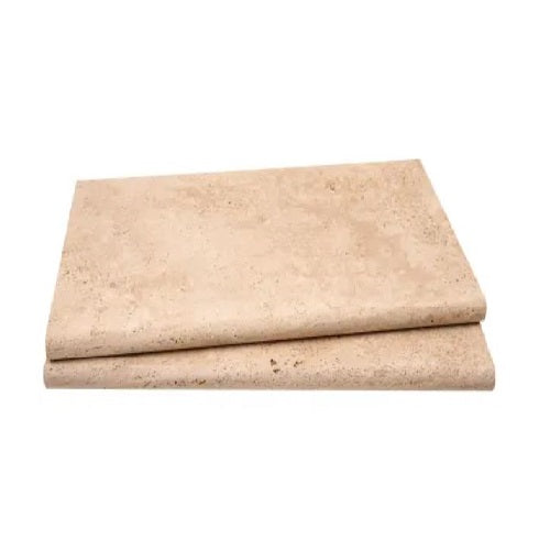 Tuscany Ivory Travertine Pool Coping - Honed