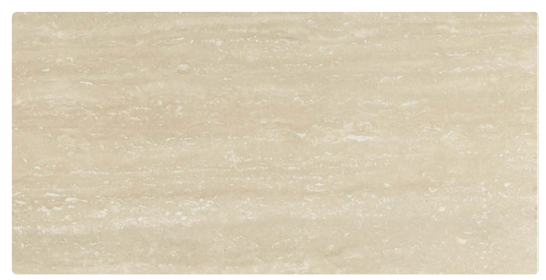 Full Tile Sample - Ivory Cream Porcelain Tile - 12" x 24" x 1/3" Tumbled
