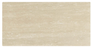 Full Tile Sample - Ivory Cream Porcelain Tile - 12" x 24" x 1/3" Tumbled