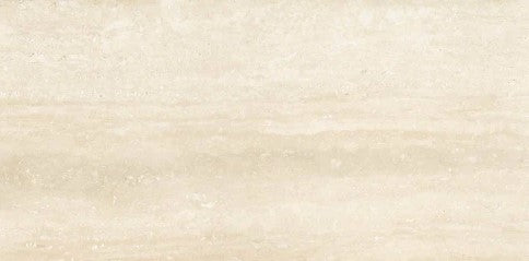 Ivory Cream Polished Porcelain Tile - 12" x 24"