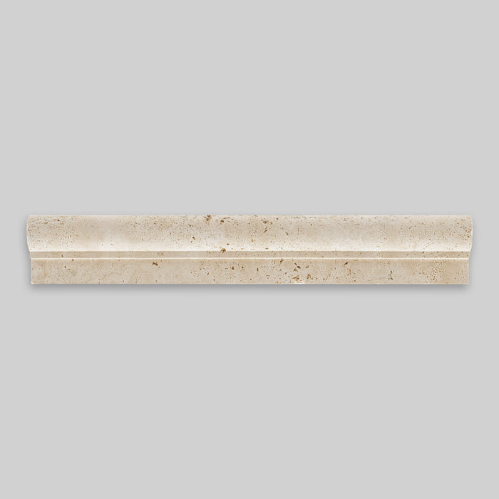 Ivory Cross Cut Travertine Liner - Unfilled & Honed 2