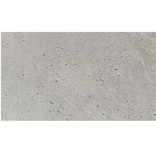 Ivory Cross Cut Travertine Tile Chiseled & Brushed 1