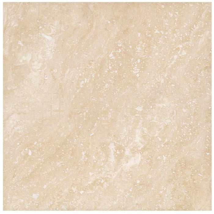 Ivory Cross Cut Travertine Tile Filled & Honed 2