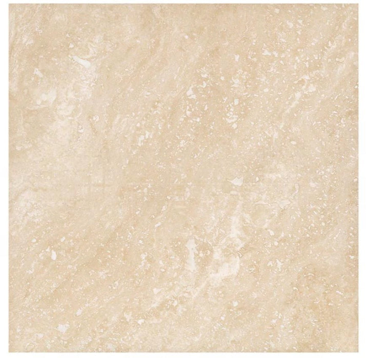 Ivory Cross Cut Travertine Tile Filled & Honed 2