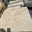 Ivory Cross Cut Travertine Tile Filled & Honed 1