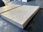 Ivory Modern Eased Edge Unfilled & Honed Travertine Coping - 12" x 24" x 5 CM 