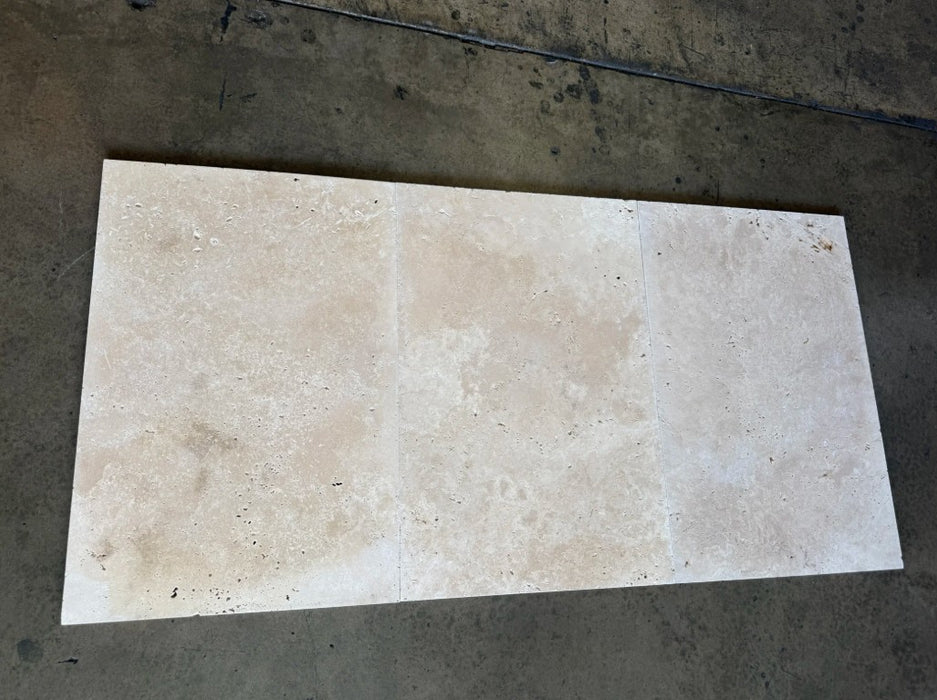 Ivory Cross Cut Travertine Tile Tumbled 5