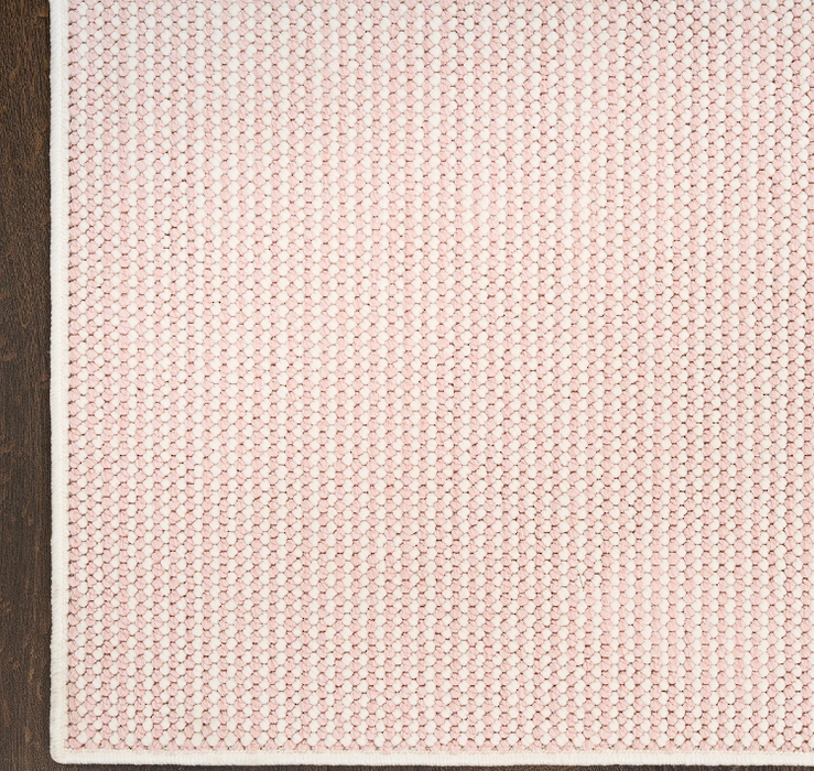 Natural Texture Ivory Rose NTX01 Polyester Contemporary Area Rug - 10 Ft x 14 Ft