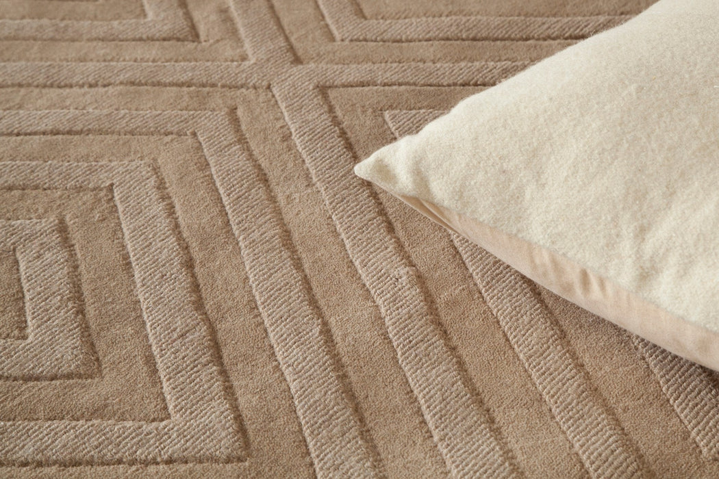 Wool 18900 Area Rug Textured 4