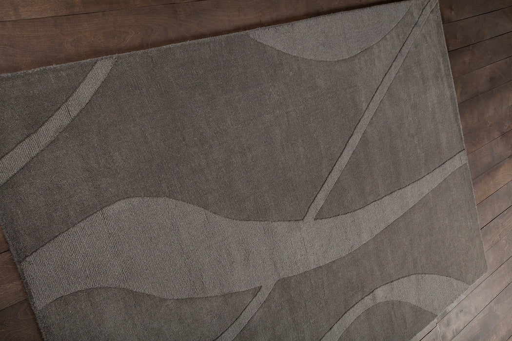 Wool 18909 Area Rug Textured 3