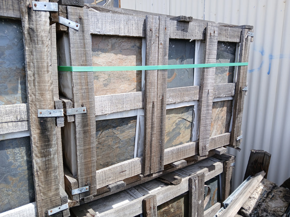 Jak Slate Tile Natural Cleft Face, Gauged Back 1