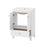 Jaxon Wood White Bathroom Vanity White 6