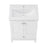 Jaxon Wood White Bathroom Vanity White 7