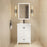 Jaxon Wood White Bathroom Vanity White 9