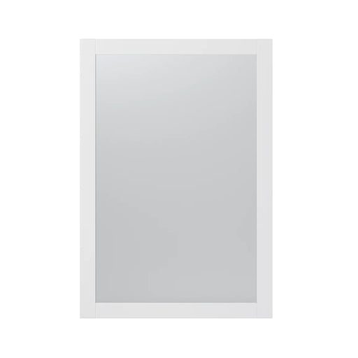 Jaxon Wood White Bathroom Mirror White 3
