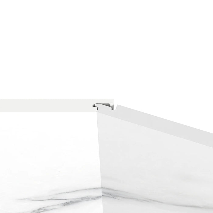 Jetcoat Core Composite Carrara White Shower Wall Carrara White 2